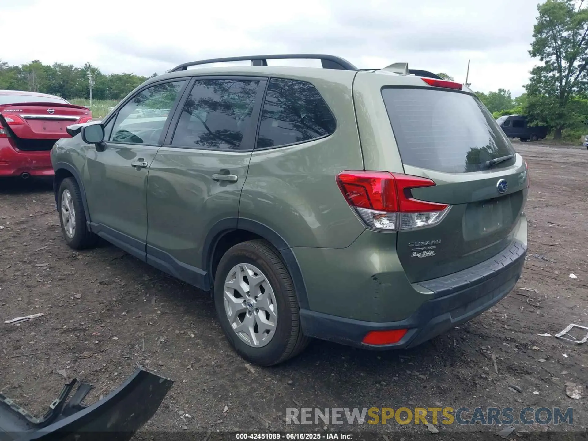 3 Photograph of a damaged car JF2SKADC3LH514123 SUBARU FORESTER 2020