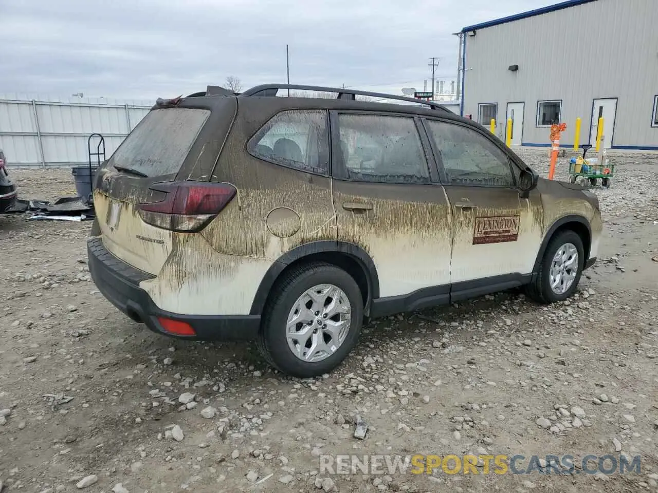 3 Фотография поврежденного автомобиля JF2SKADC4LH604736 SUBARU FORESTER 2020