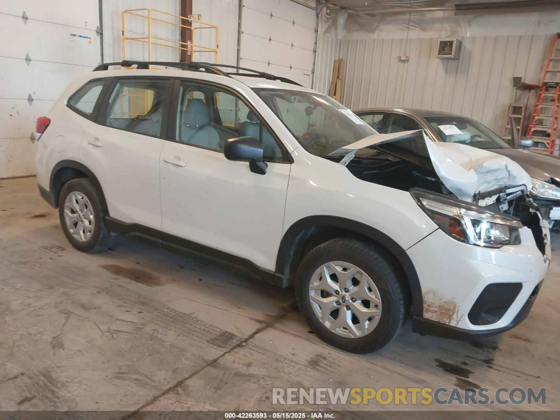 1 Photograph of a damaged car JF2SKADC5LH441045 SUBARU FORESTER 2020