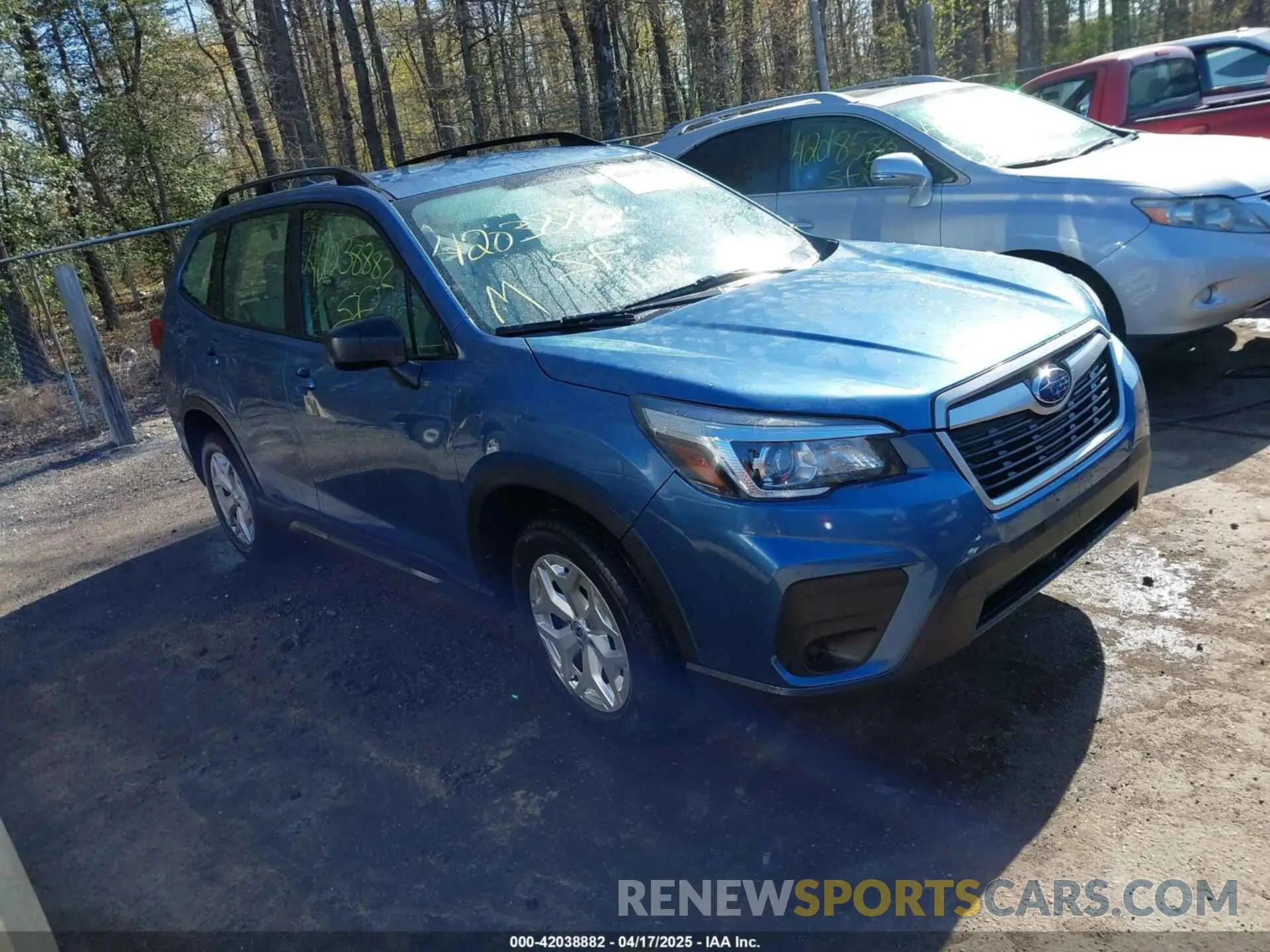 1 Фотография поврежденного автомобиля JF2SKADC5LH482601 SUBARU FORESTER 2020