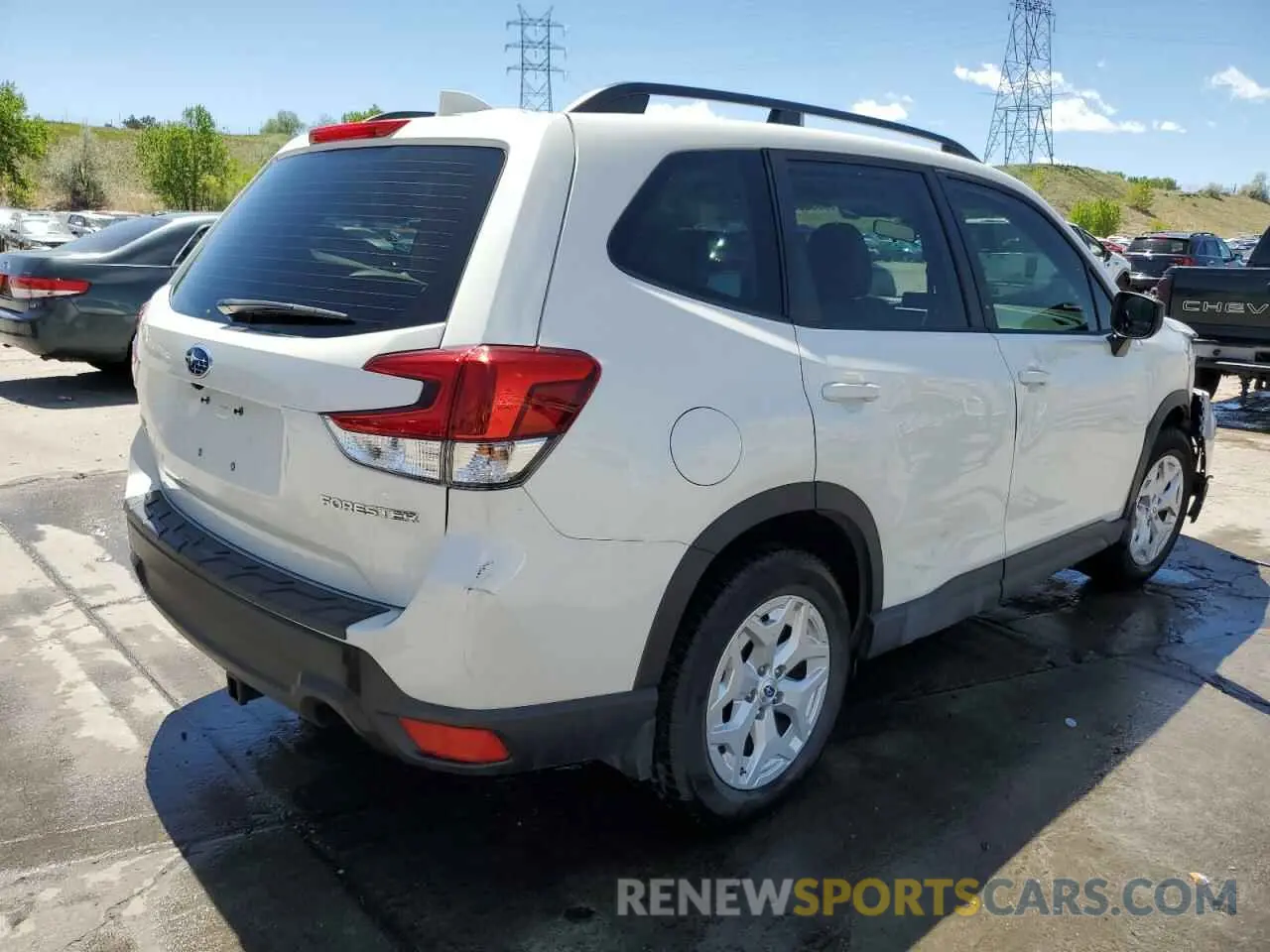 3 Photograph of a damaged car JF2SKADC5LH532624 SUBARU FORESTER 2020