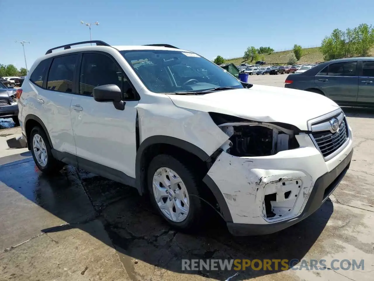 4 Photograph of a damaged car JF2SKADC5LH532624 SUBARU FORESTER 2020
