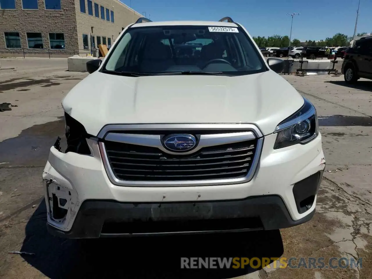 5 Photograph of a damaged car JF2SKADC5LH532624 SUBARU FORESTER 2020