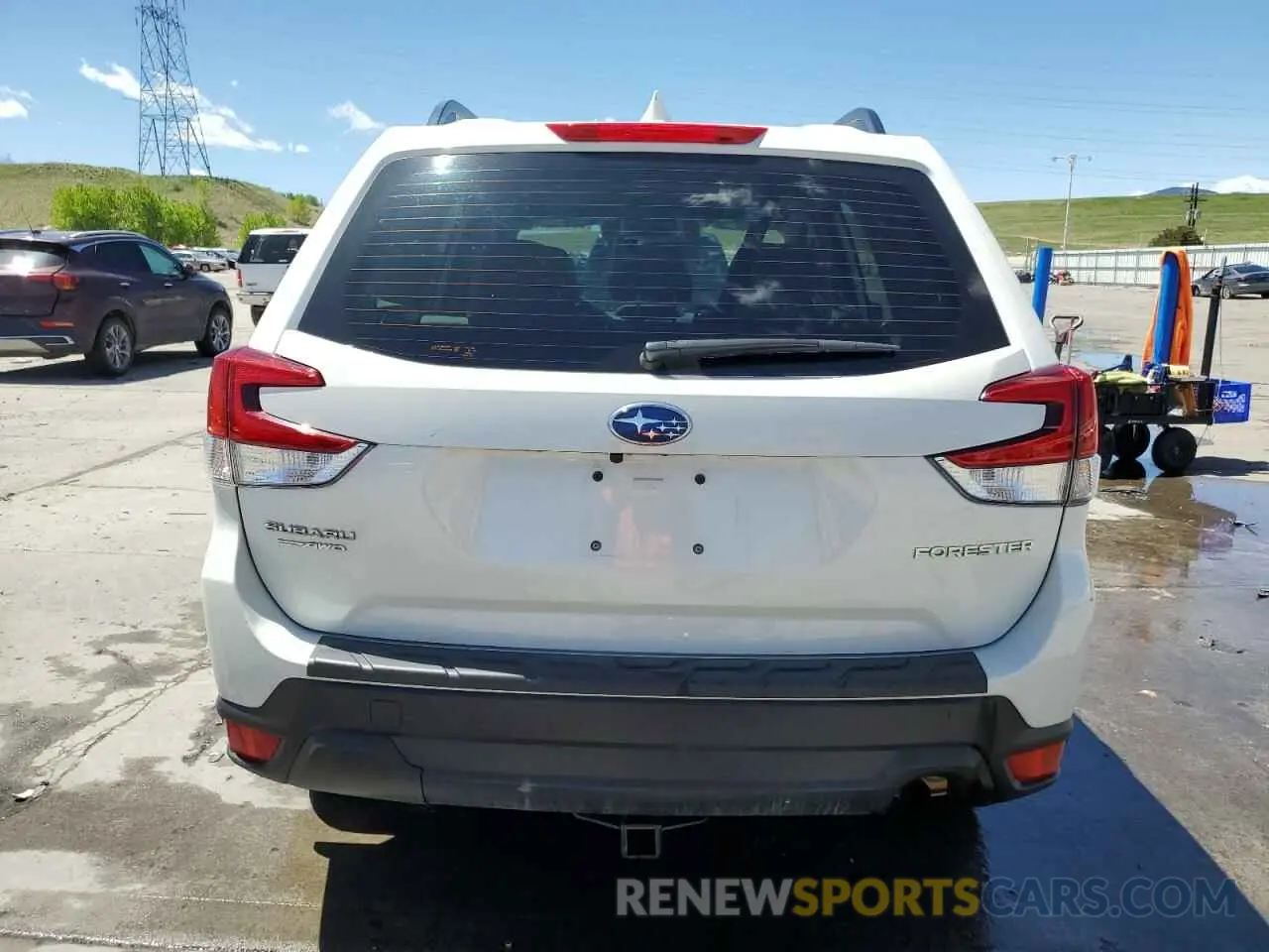 6 Photograph of a damaged car JF2SKADC5LH532624 SUBARU FORESTER 2020