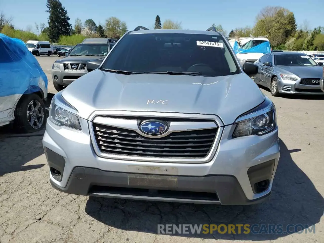 5 Фотография поврежденного автомобиля JF2SKADC5LH608861 SUBARU FORESTER 2020