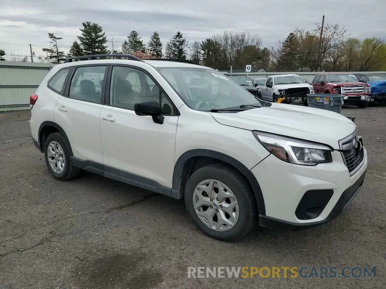 4 Photograph of a damaged car JF2SKADC6LH410144 SUBARU FORESTER 2020