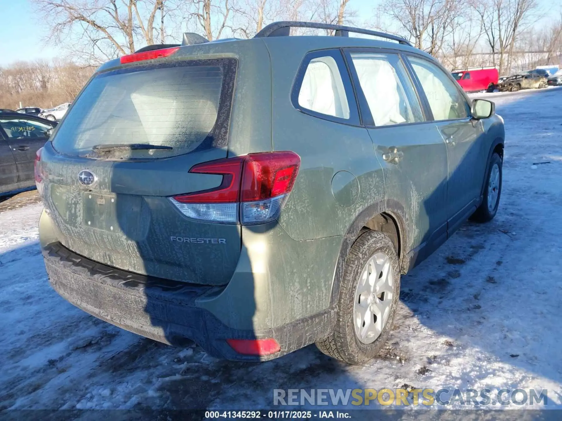 4 Photograph of a damaged car JF2SKADC7LH483796 SUBARU FORESTER 2020