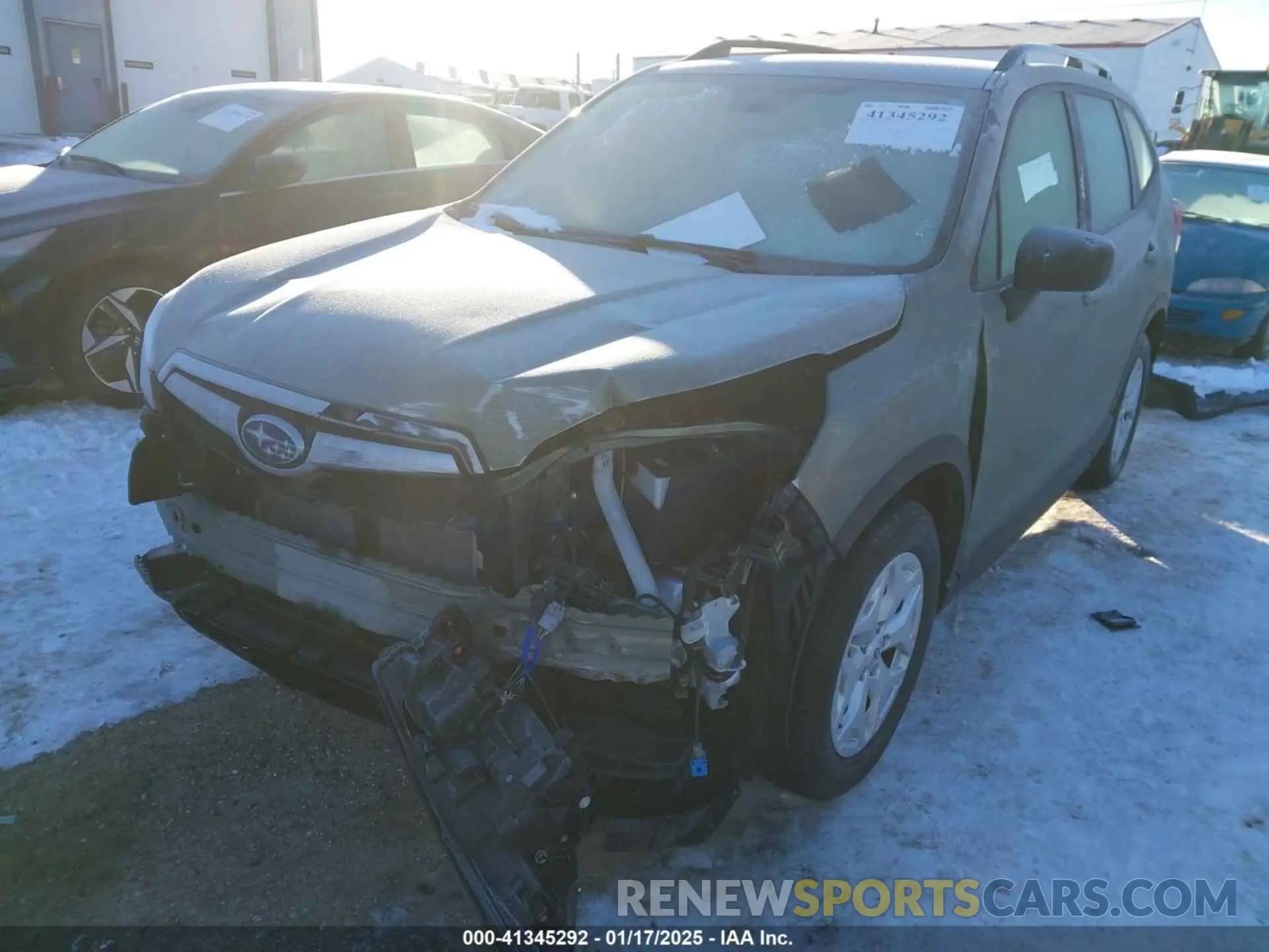 6 Photograph of a damaged car JF2SKADC7LH483796 SUBARU FORESTER 2020
