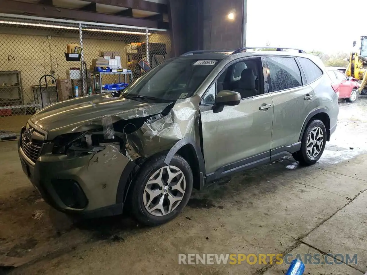 1 Photograph of a damaged car JF2SKAGC4LH474923 SUBARU FORESTER 2020