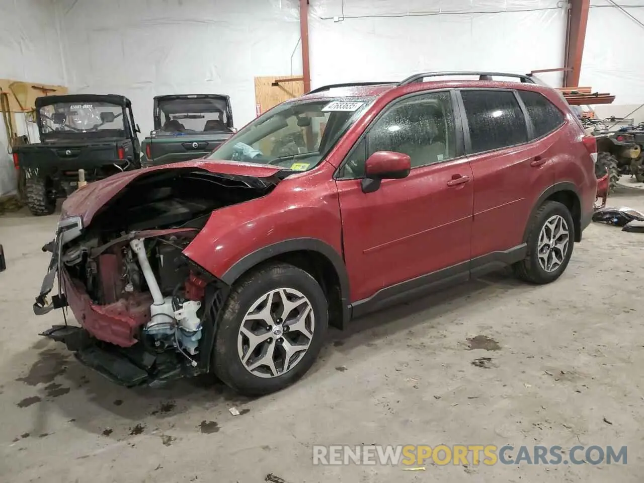 1 Фотография поврежденного автомобиля JF2SKAGC5LH451604 SUBARU FORESTER 2020