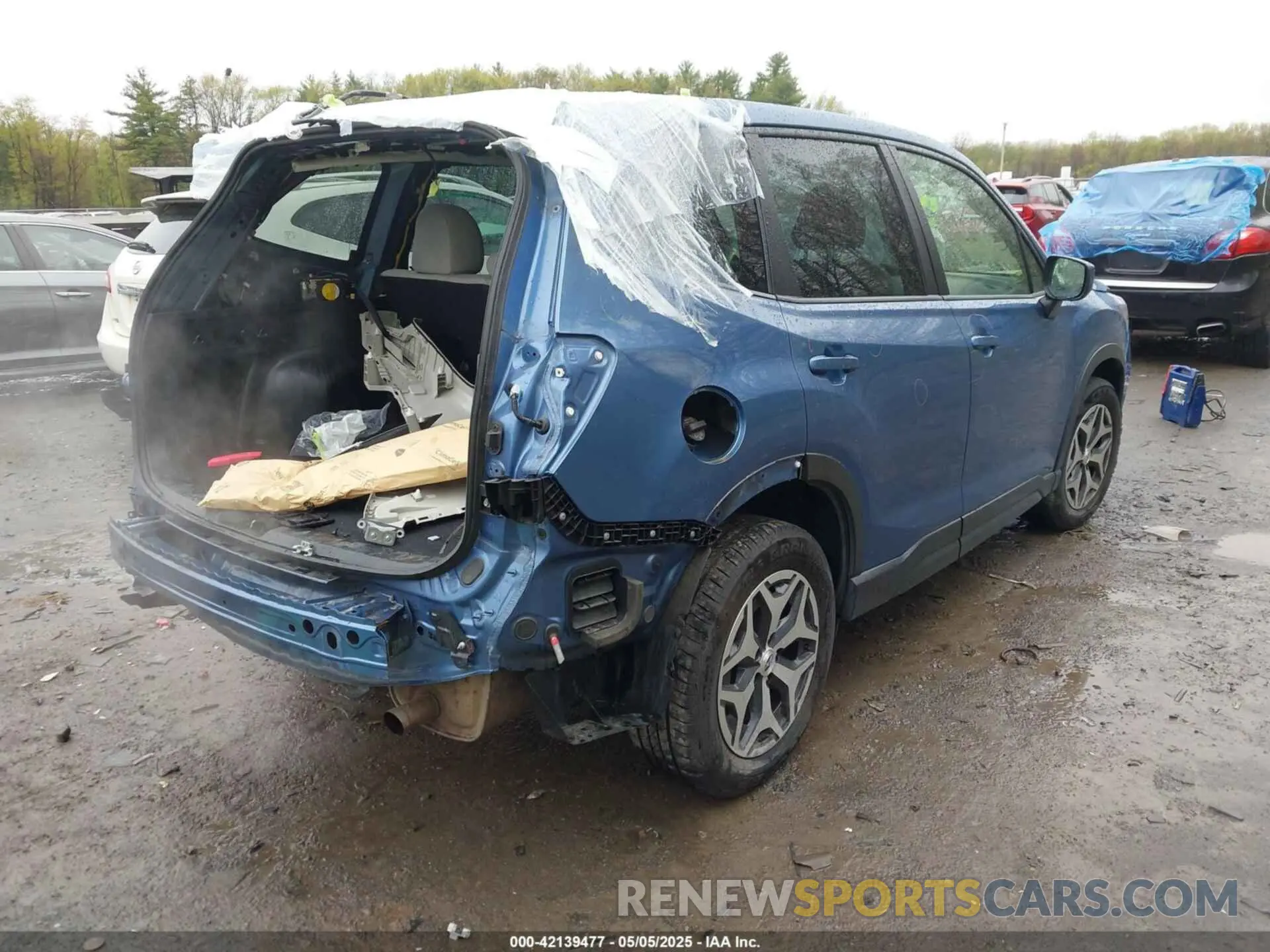4 Фотография поврежденного автомобиля JF2SKAGC8LH579271 SUBARU FORESTER 2020