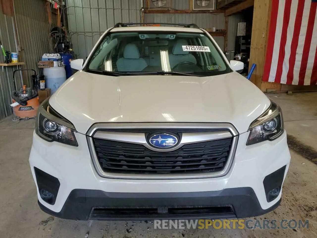 5 Photograph of a damaged car JF2SKAGC9LH446129 SUBARU FORESTER 2020
