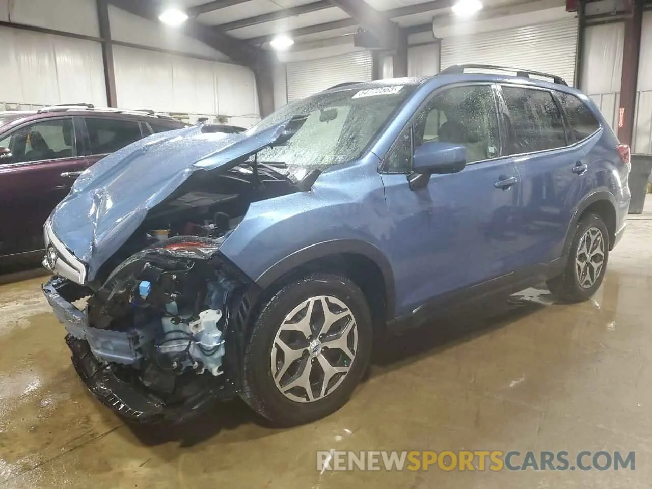 1 Photograph of a damaged car JF2SKAGCXLH412510 SUBARU FORESTER 2020