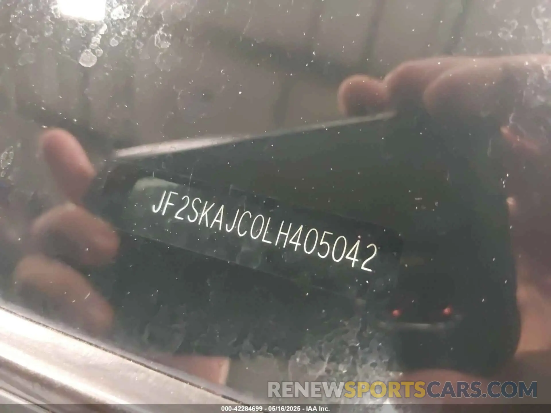 9 Фотография поврежденного автомобиля JF2SKAJC0LH405042 SUBARU FORESTER 2020