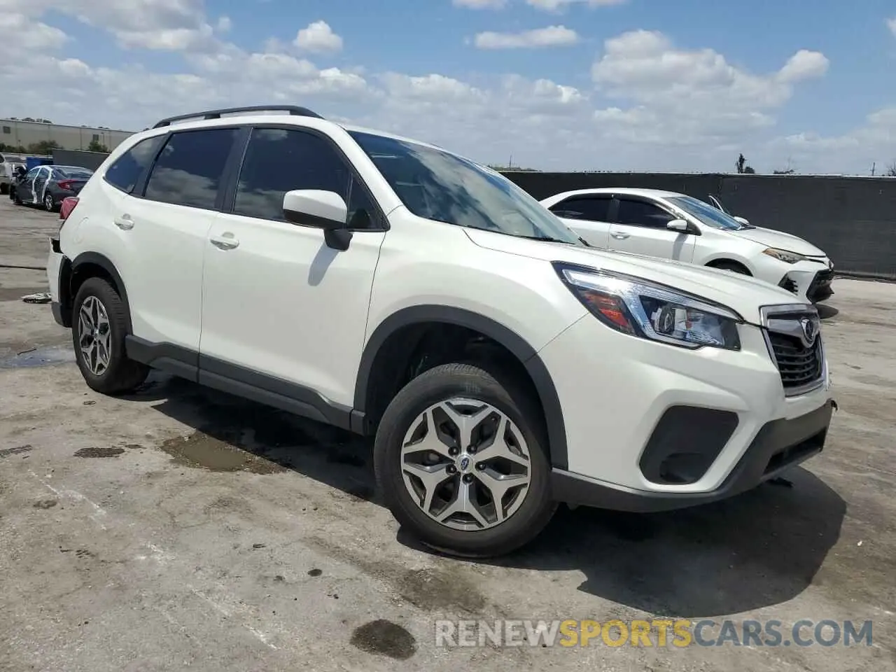 4 Photograph of a damaged car JF2SKAJC0LH414985 SUBARU FORESTER 2020