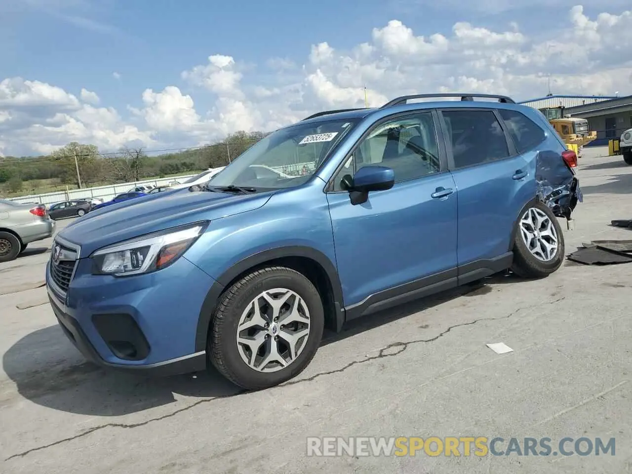 1 Фотография поврежденного автомобиля JF2SKAJC0LH511409 SUBARU FORESTER 2020