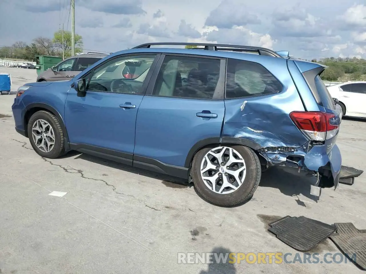 2 Фотография поврежденного автомобиля JF2SKAJC0LH511409 SUBARU FORESTER 2020