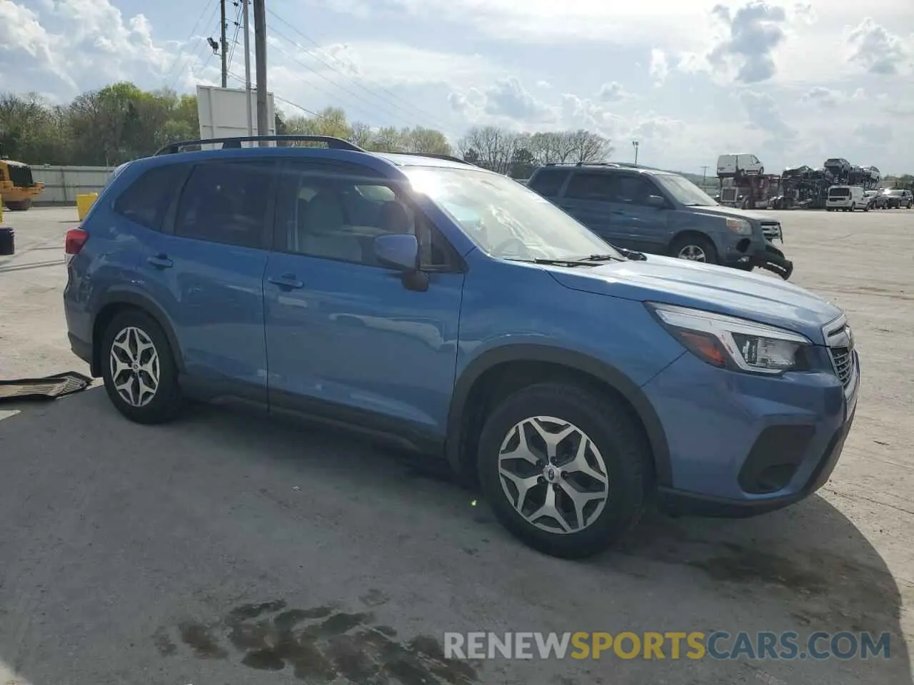 4 Фотография поврежденного автомобиля JF2SKAJC0LH511409 SUBARU FORESTER 2020