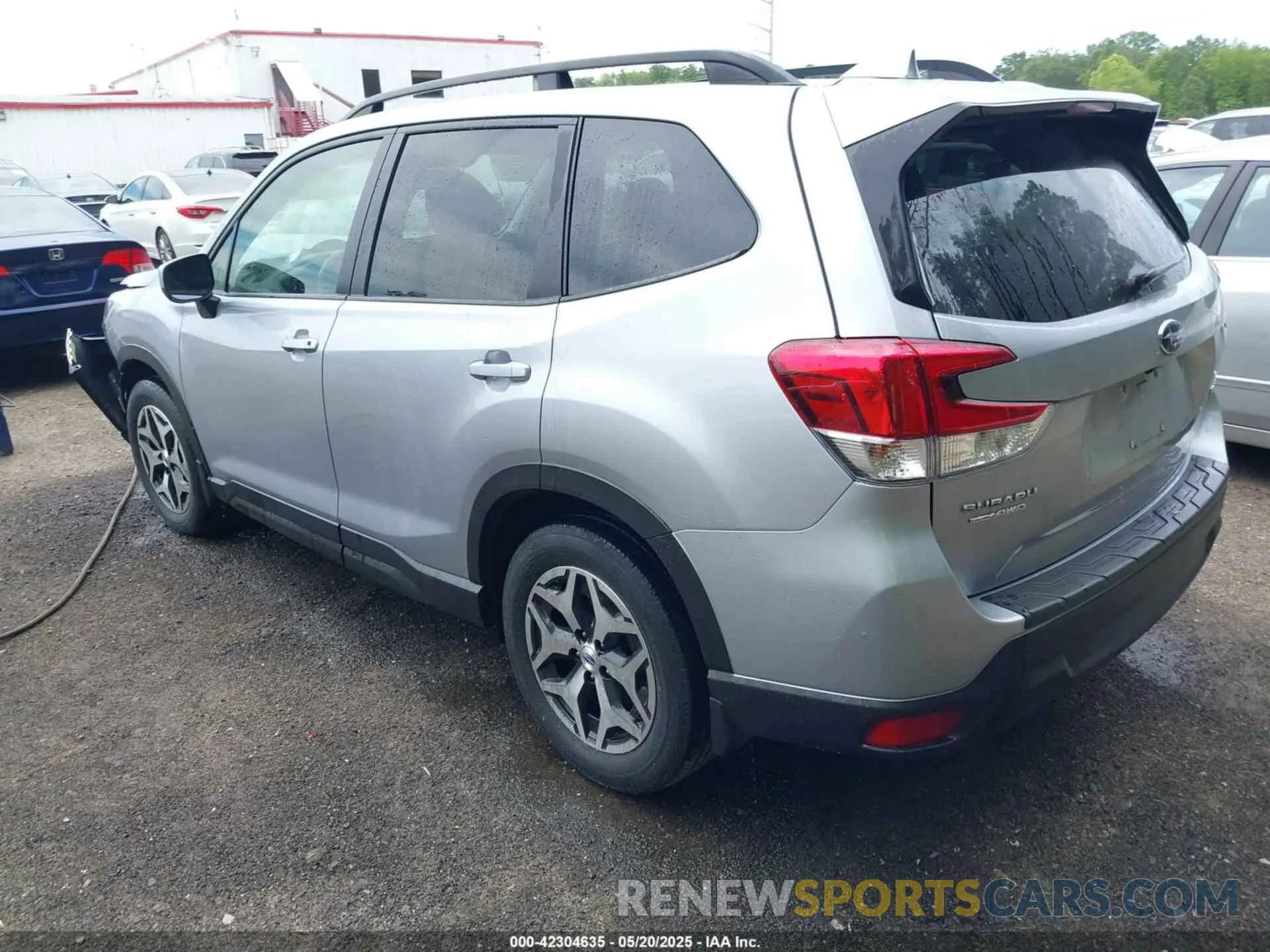 3 Фотография поврежденного автомобиля JF2SKAJC1LH457523 SUBARU FORESTER 2020