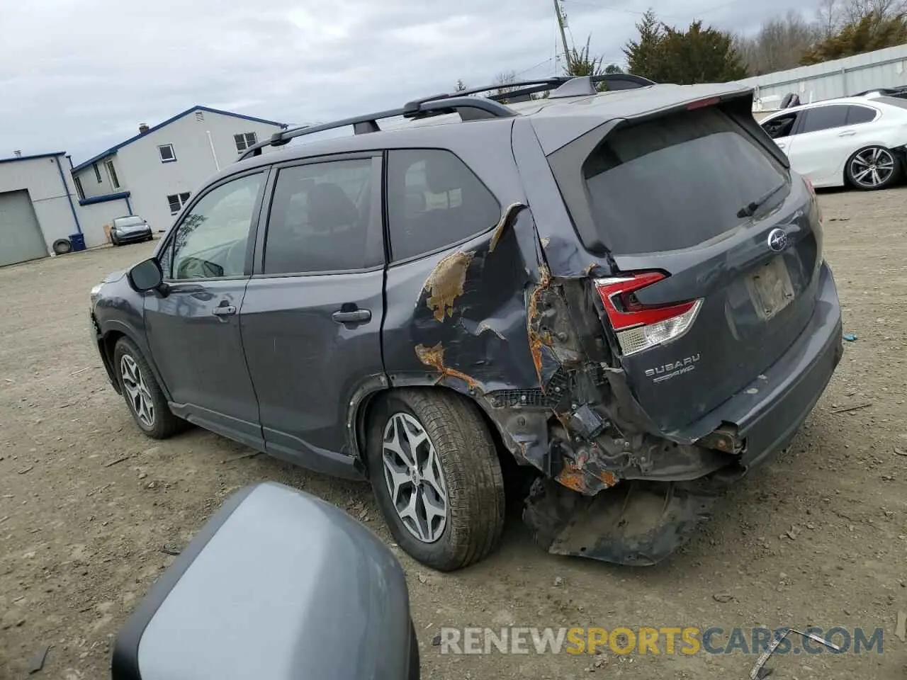 2 Фотография поврежденного автомобиля JF2SKAJC4LH475188 SUBARU FORESTER 2020