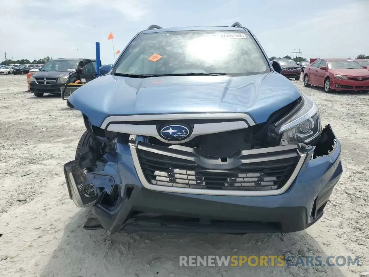 5 Photograph of a damaged car JF2SKAJC4LH535941 SUBARU FORESTER 2020