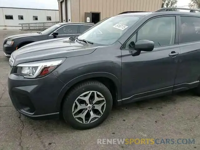 14 Photograph of a damaged car JF2SKAJC5LH563036 SUBARU FORESTER 2020