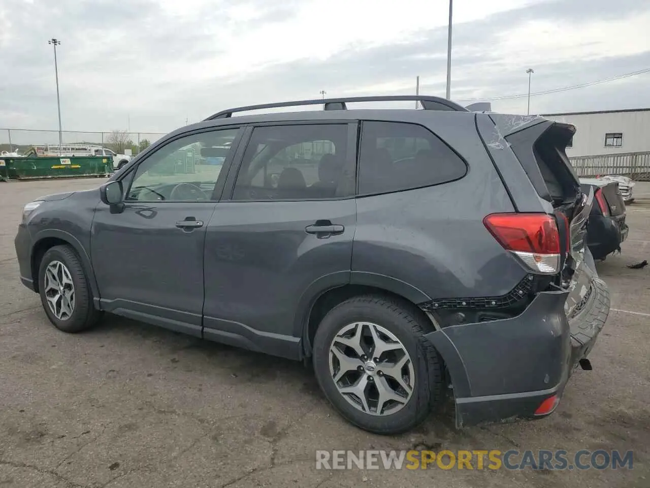2 Photograph of a damaged car JF2SKAJC5LH563036 SUBARU FORESTER 2020