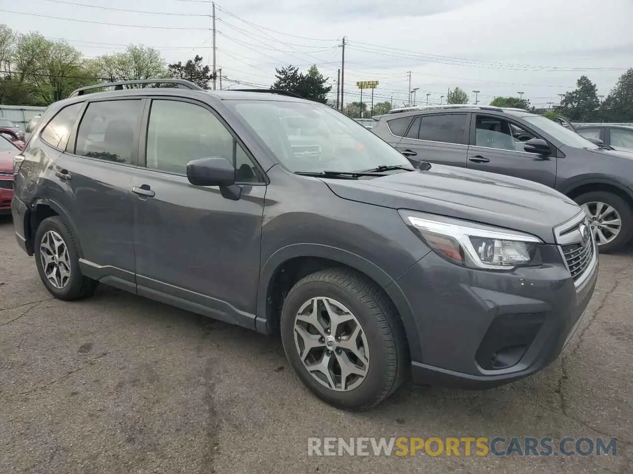 4 Photograph of a damaged car JF2SKAJC5LH563036 SUBARU FORESTER 2020