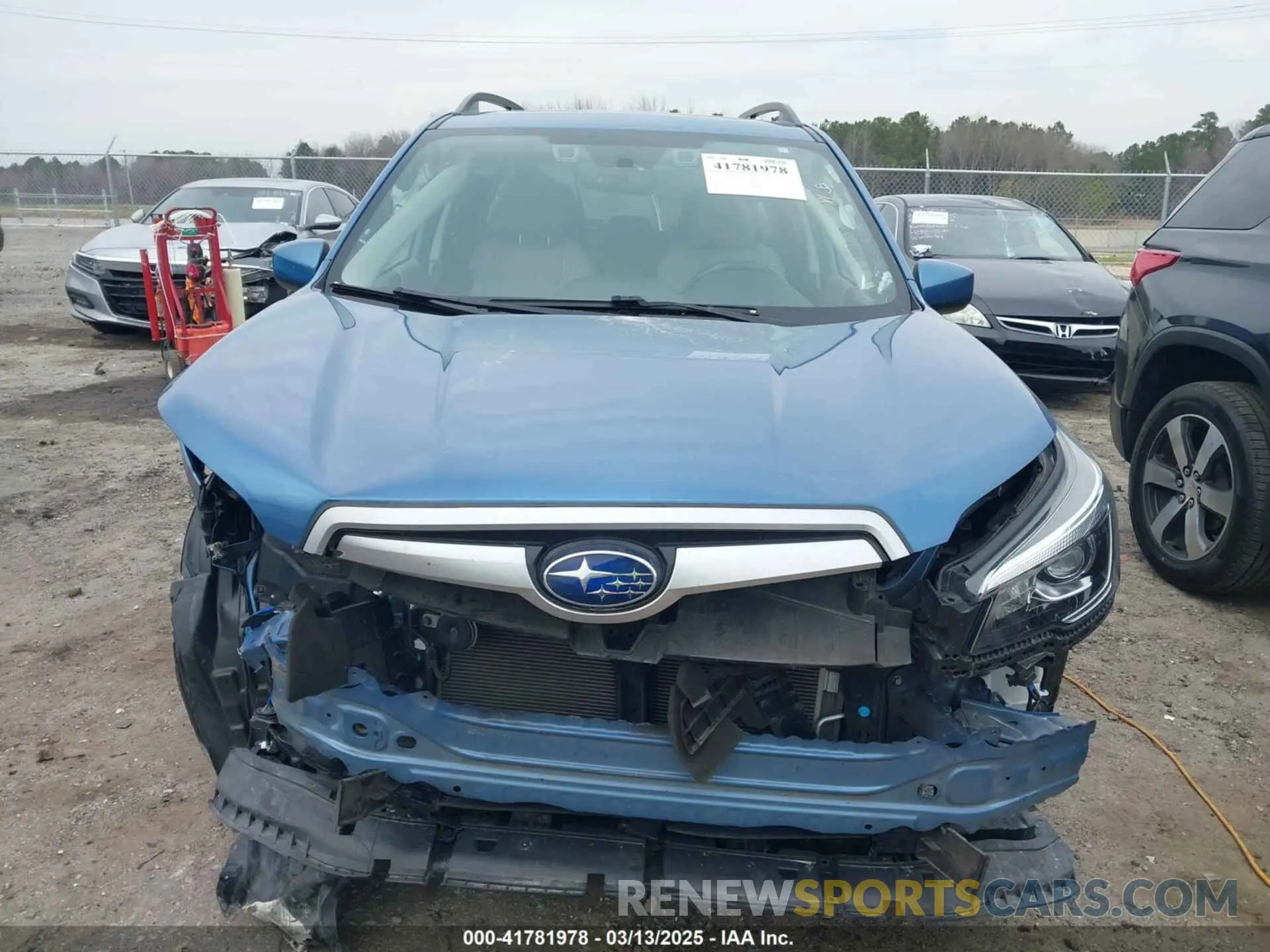 12 Photograph of a damaged car JF2SKAJC5LH586588 SUBARU FORESTER 2020