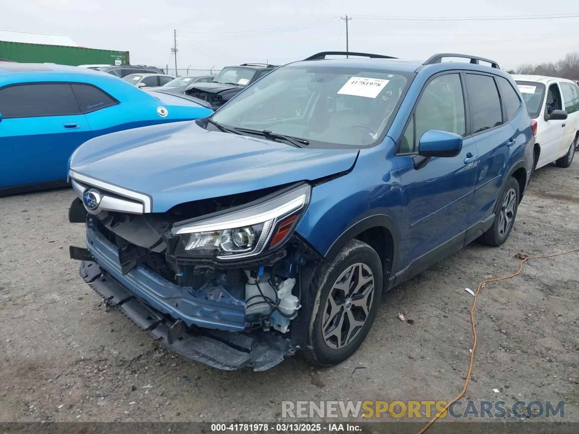 2 Photograph of a damaged car JF2SKAJC5LH586588 SUBARU FORESTER 2020