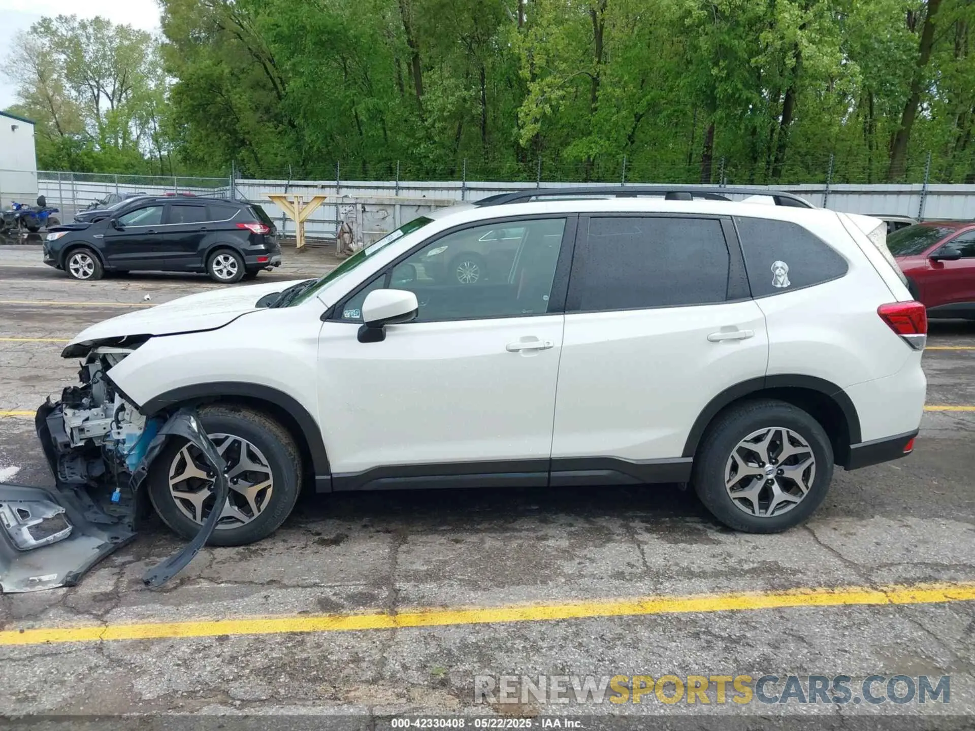 14 Photograph of a damaged car JF2SKAJC8LH451069 SUBARU FORESTER 2020