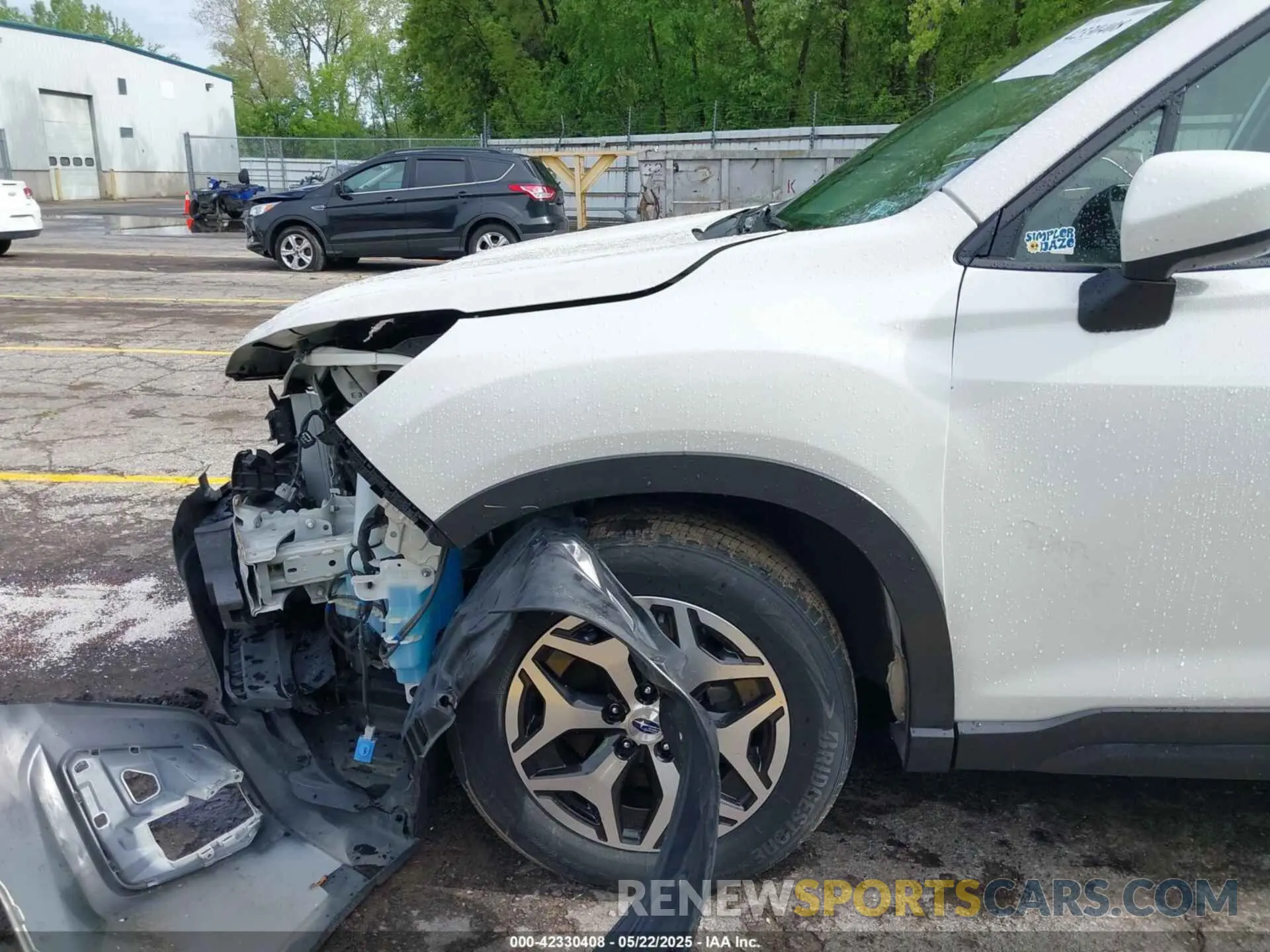 6 Photograph of a damaged car JF2SKAJC8LH451069 SUBARU FORESTER 2020