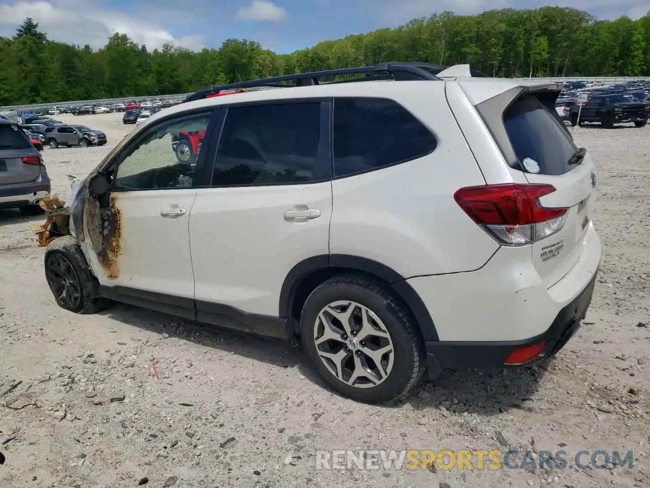 2 Photograph of a damaged car JF2SKAJC8LH491829 SUBARU FORESTER 2020