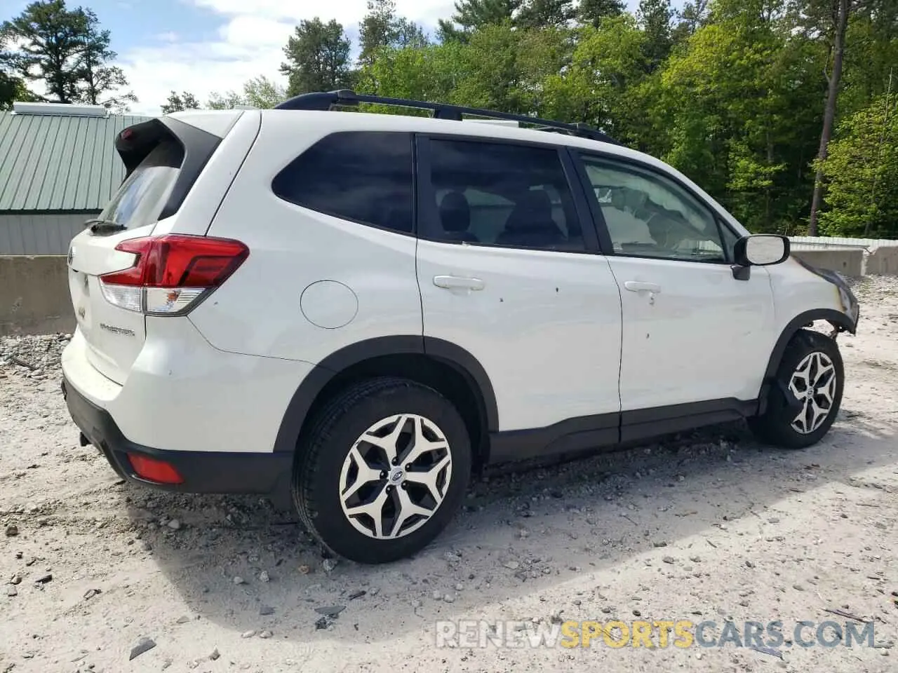 3 Photograph of a damaged car JF2SKAJC8LH491829 SUBARU FORESTER 2020