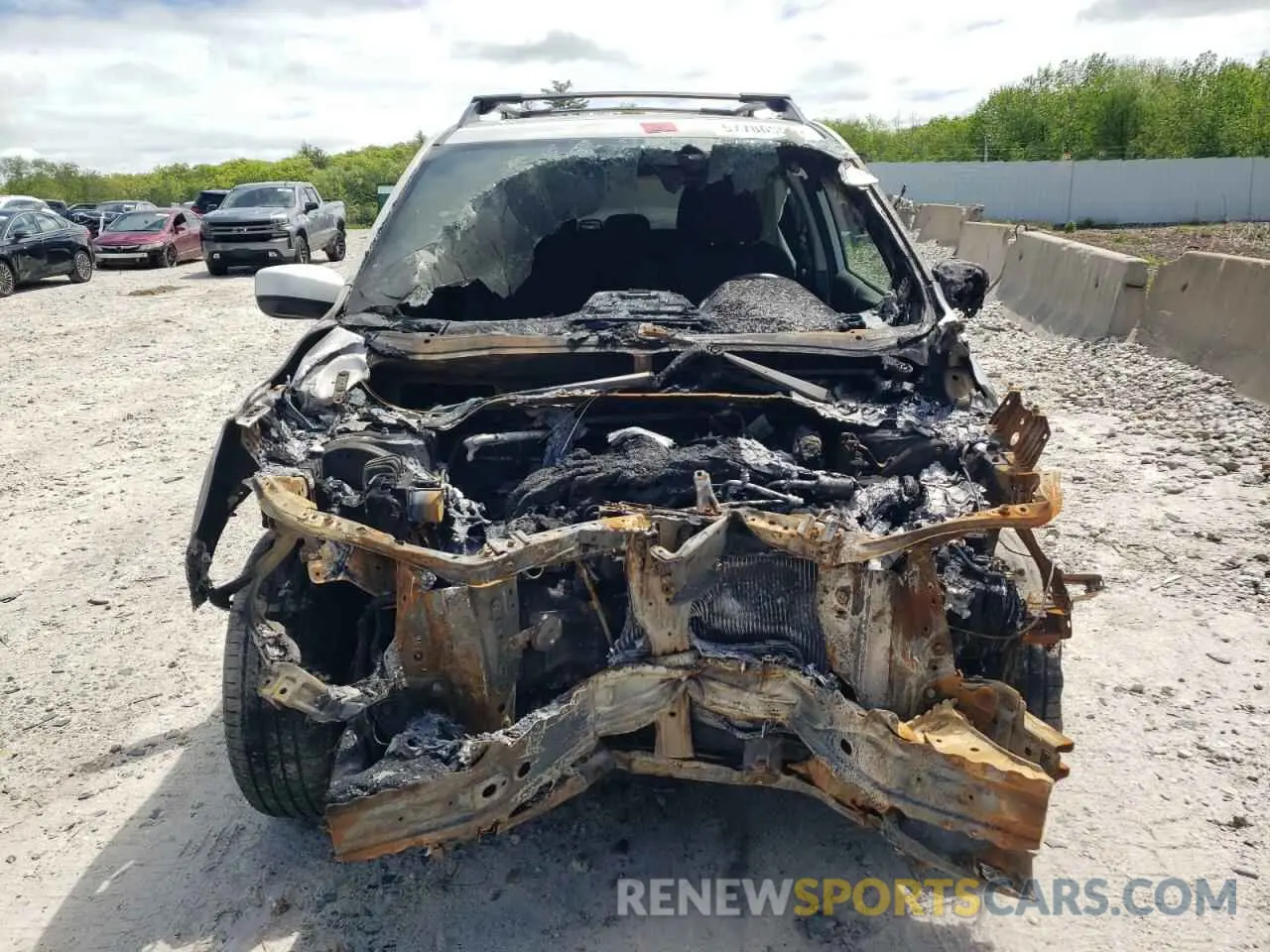 5 Photograph of a damaged car JF2SKAJC8LH491829 SUBARU FORESTER 2020