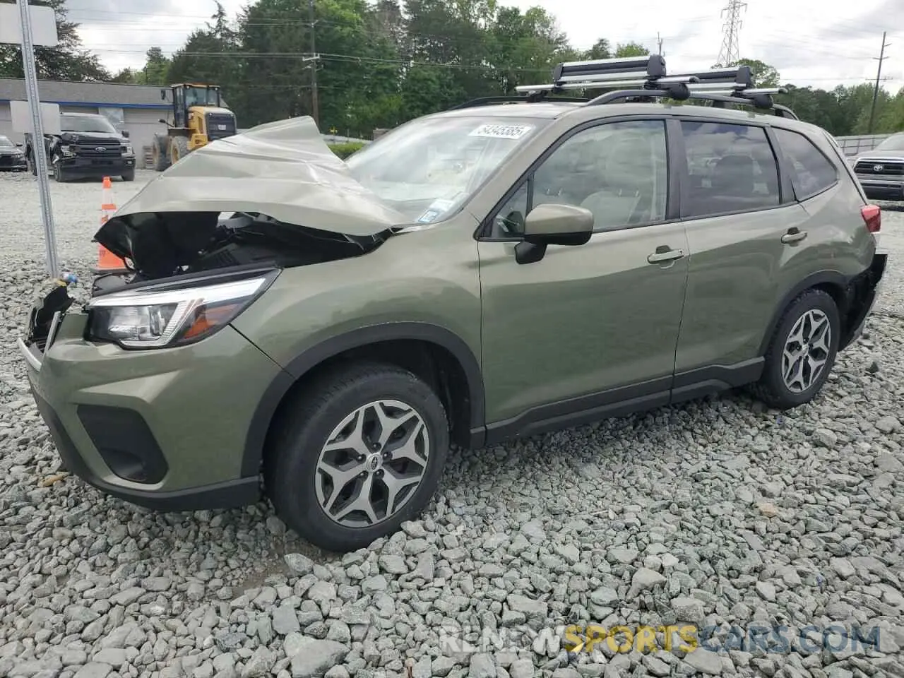 1 Фотография поврежденного автомобиля JF2SKAJC9LH457284 SUBARU FORESTER 2020