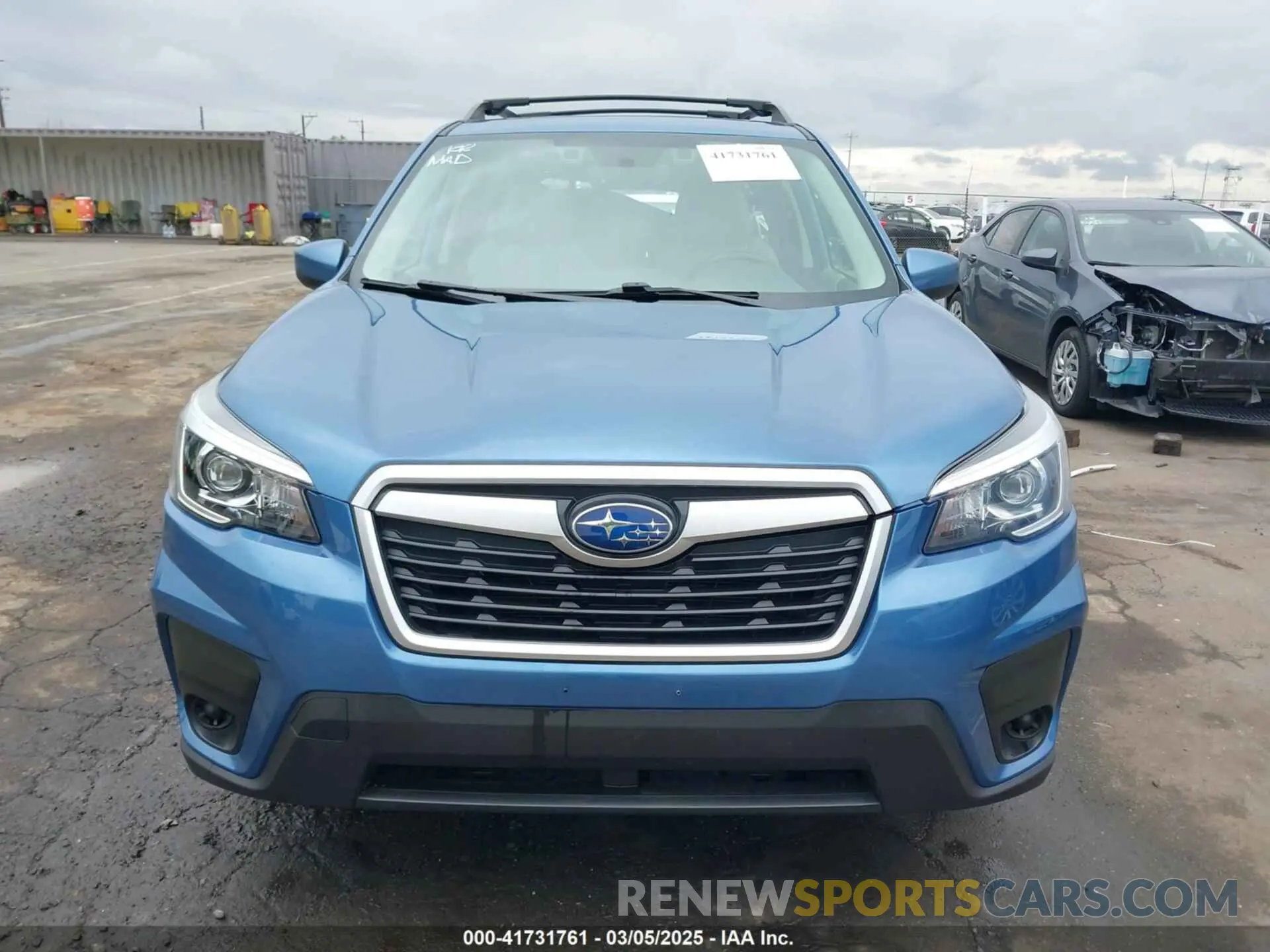 12 Photograph of a damaged car JF2SKAJC9LH582236 SUBARU FORESTER 2020