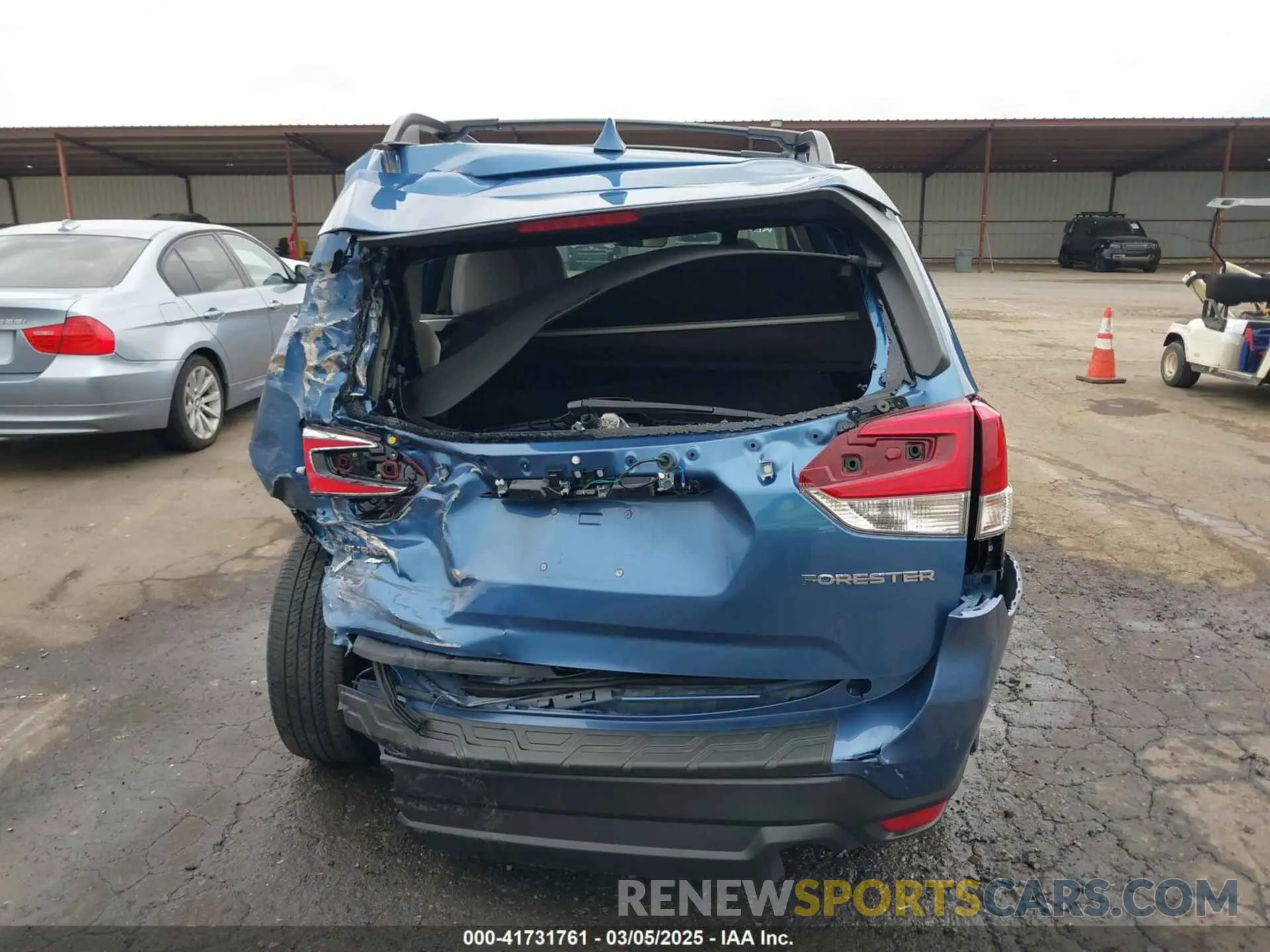 6 Photograph of a damaged car JF2SKAJC9LH582236 SUBARU FORESTER 2020