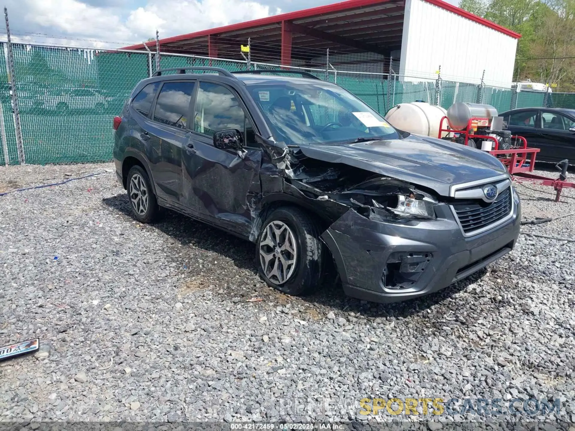1 Фотография поврежденного автомобиля JF2SKAJCXLH421278 SUBARU FORESTER 2020