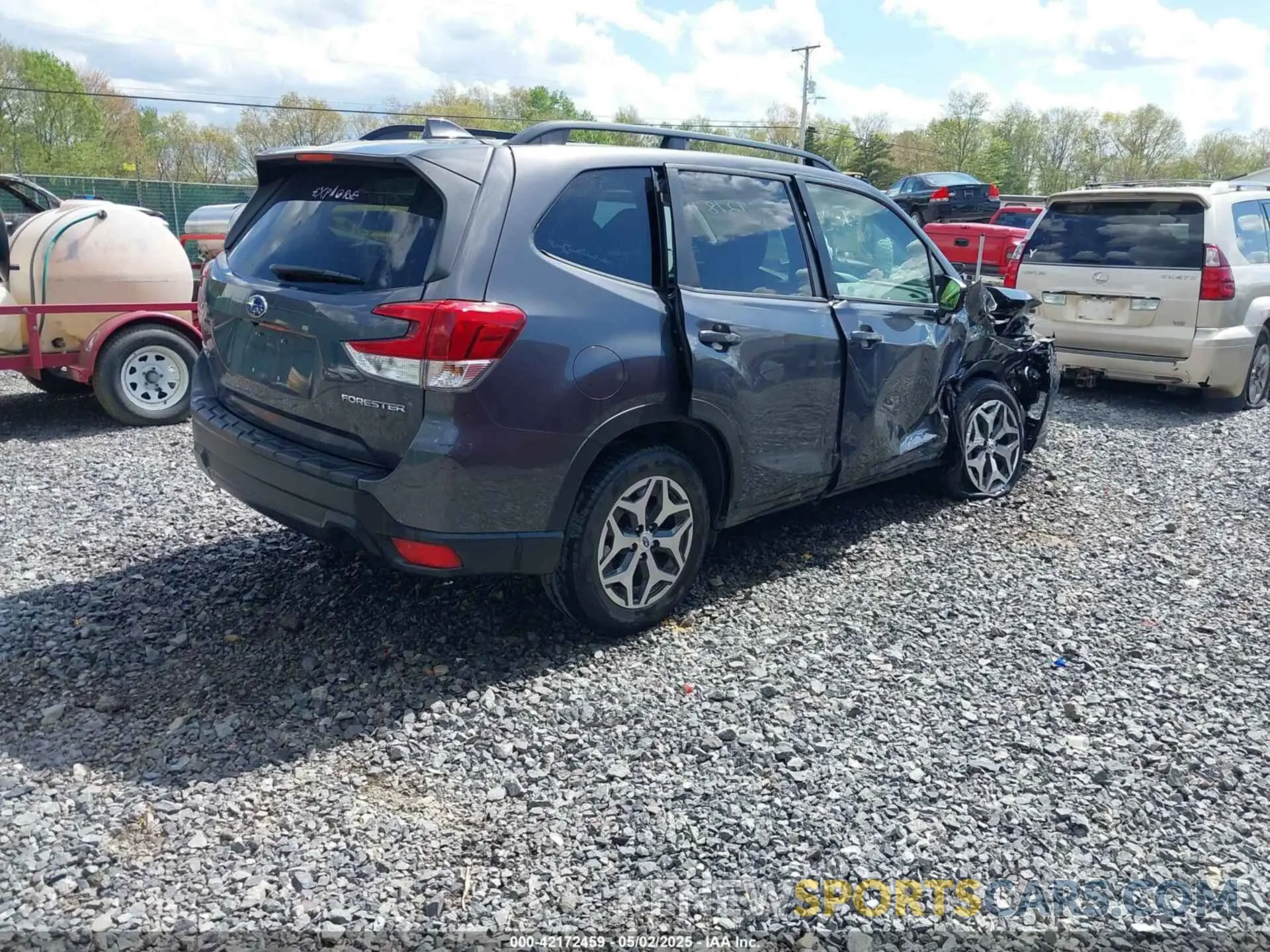 4 Фотография поврежденного автомобиля JF2SKAJCXLH421278 SUBARU FORESTER 2020