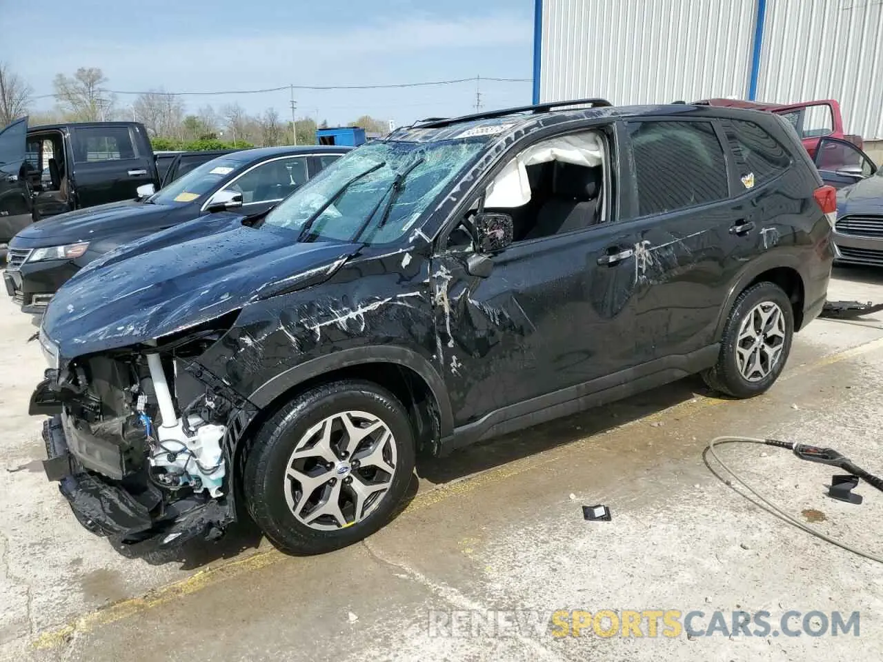 1 Photograph of a damaged car JF2SKAJCXLH497972 SUBARU FORESTER 2020