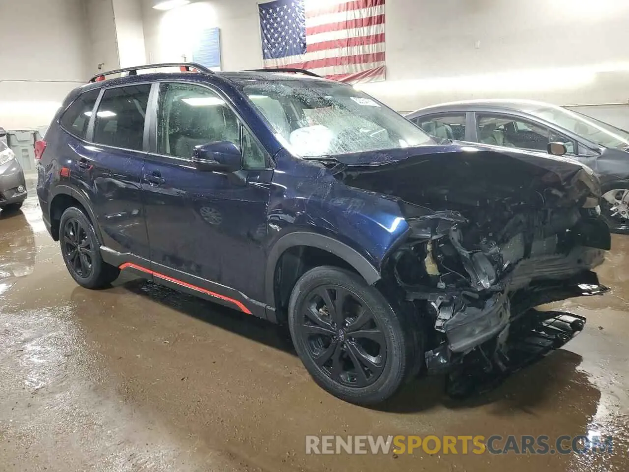 4 Photograph of a damaged car JF2SKALC2LH488017 SUBARU FORESTER 2020