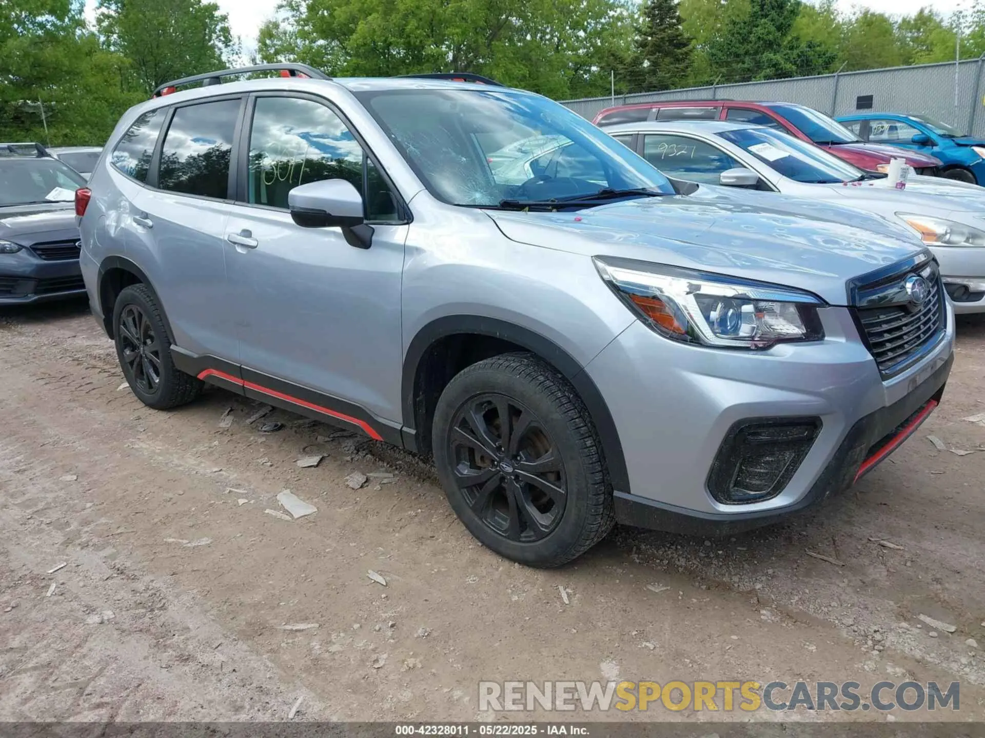 1 Фотография поврежденного автомобиля JF2SKALC8LH539830 SUBARU FORESTER 2020