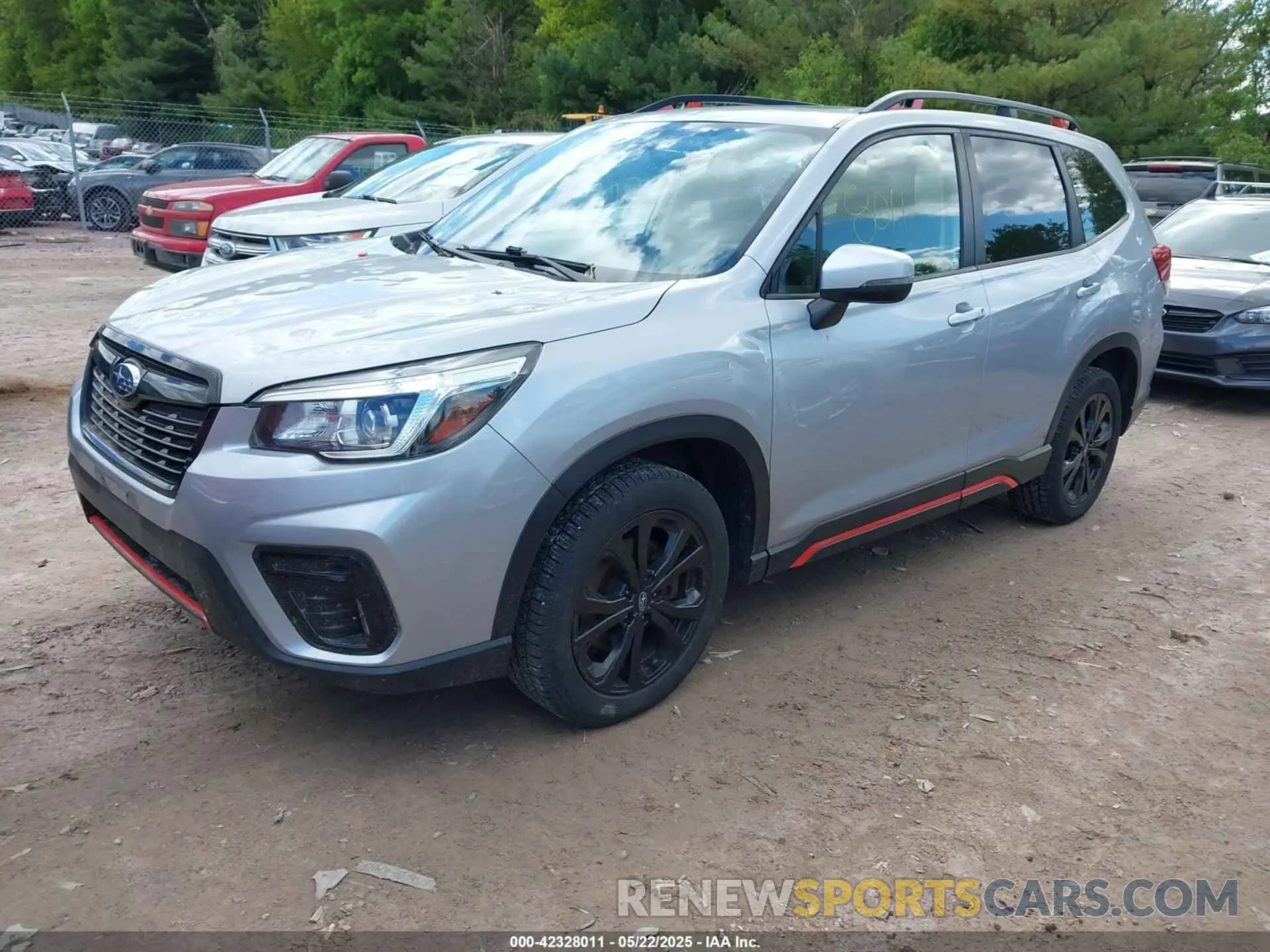 2 Фотография поврежденного автомобиля JF2SKALC8LH539830 SUBARU FORESTER 2020