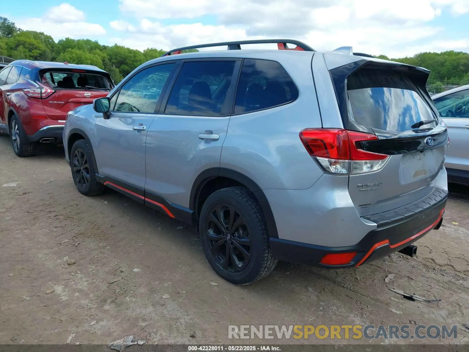 3 Фотография поврежденного автомобиля JF2SKALC8LH539830 SUBARU FORESTER 2020
