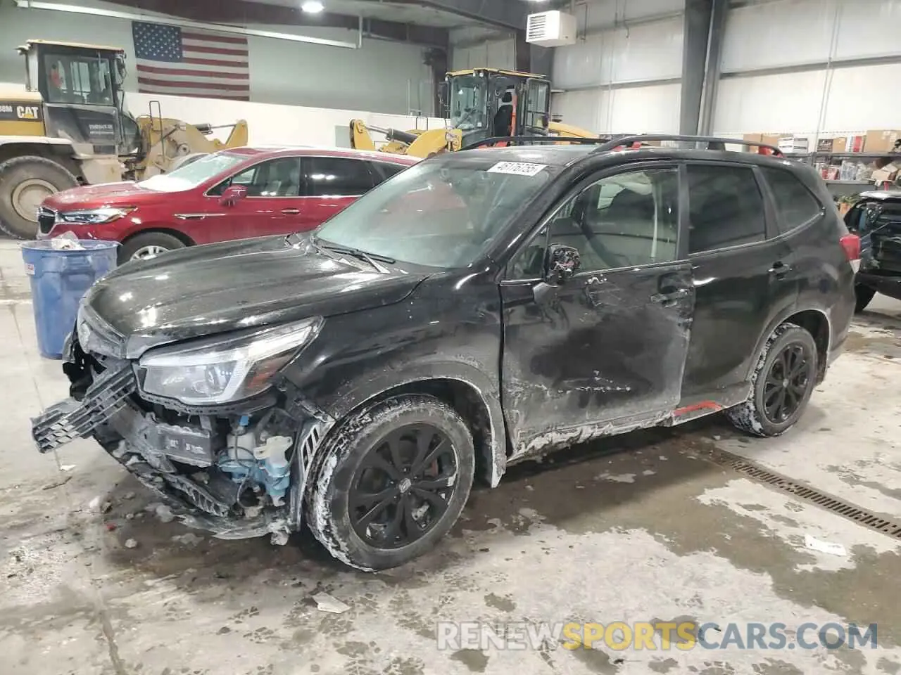 1 Photograph of a damaged car JF2SKALC8LH551248 SUBARU FORESTER 2020