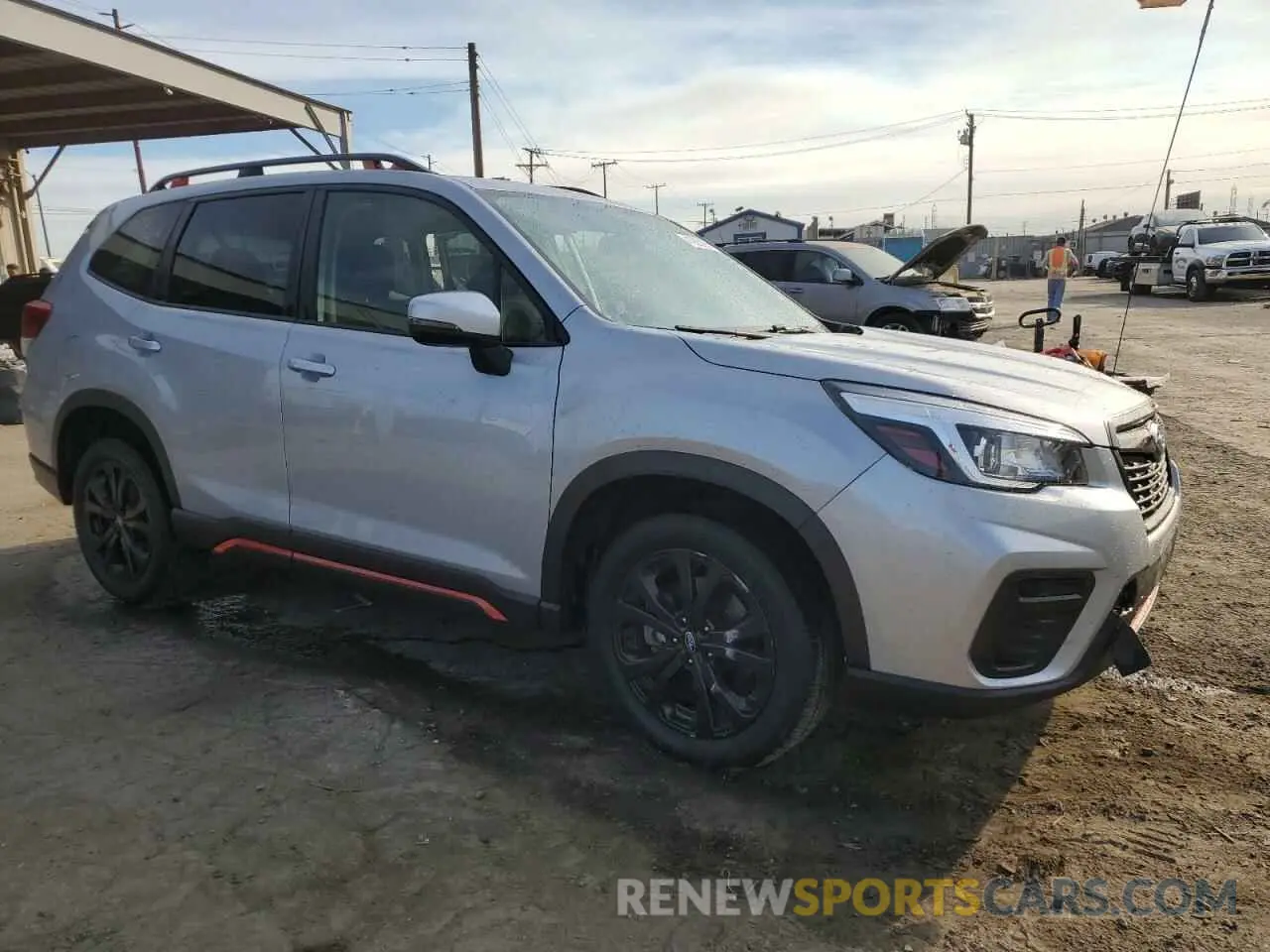 4 Photograph of a damaged car JF2SKAMC0LH455242 SUBARU FORESTER 2020