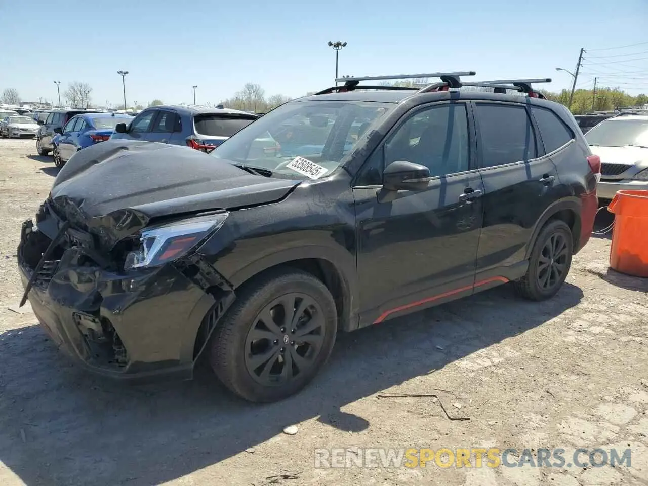1 Фотография поврежденного автомобиля JF2SKAMC0LH490492 SUBARU FORESTER 2020