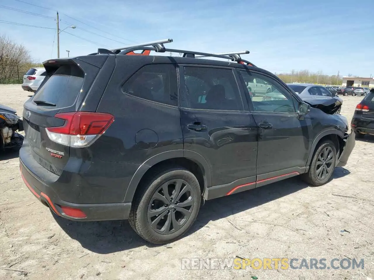 3 Фотография поврежденного автомобиля JF2SKAMC0LH490492 SUBARU FORESTER 2020