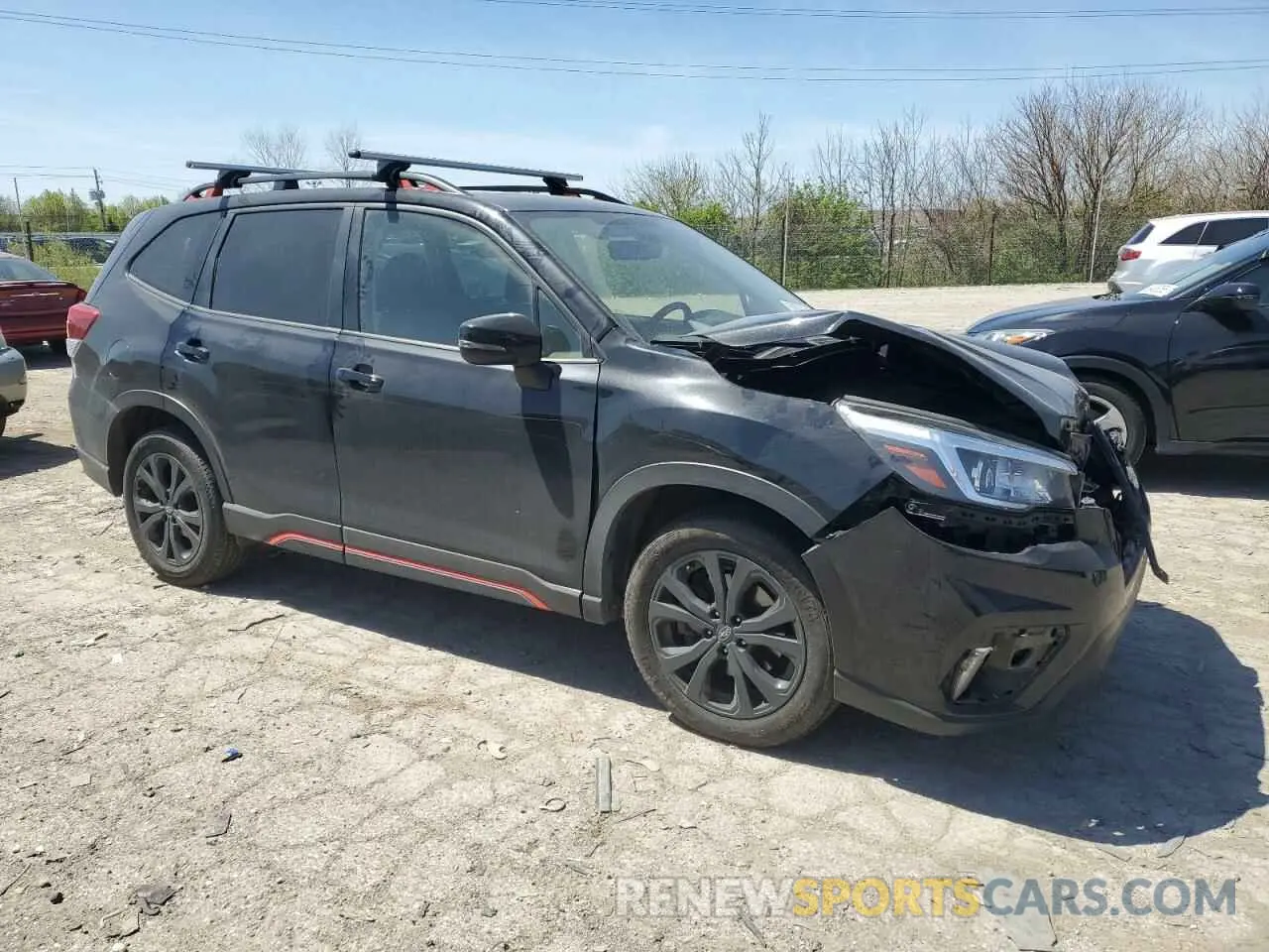 4 Фотография поврежденного автомобиля JF2SKAMC0LH490492 SUBARU FORESTER 2020
